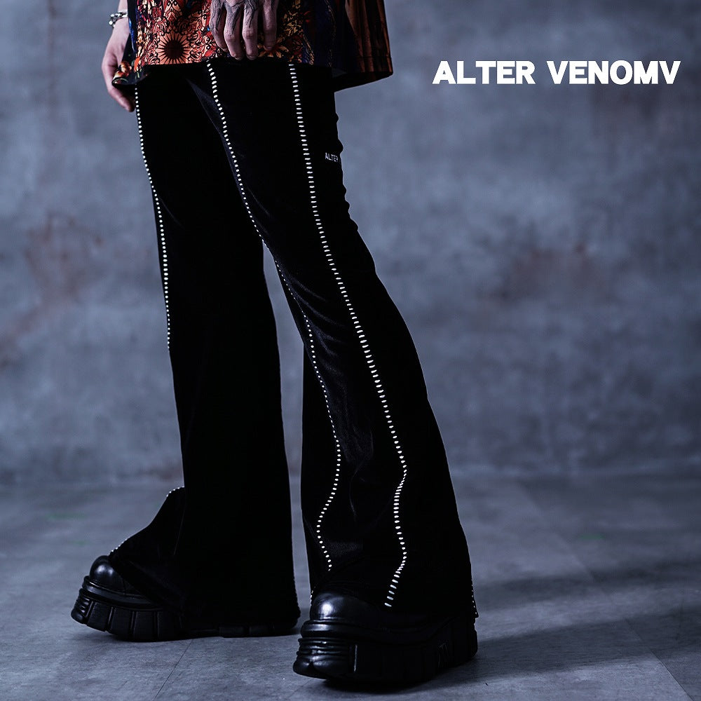 オルターベノム ALTER VENOMV】ベロアフレアパンツ ClassicPants – OZ