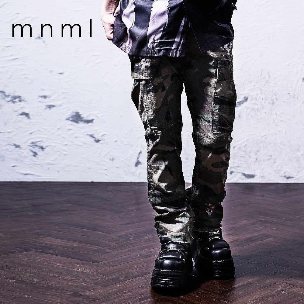 【日本未入荷・Mサイズ】mnmlカーゴパンツ Camo Cargo Pants