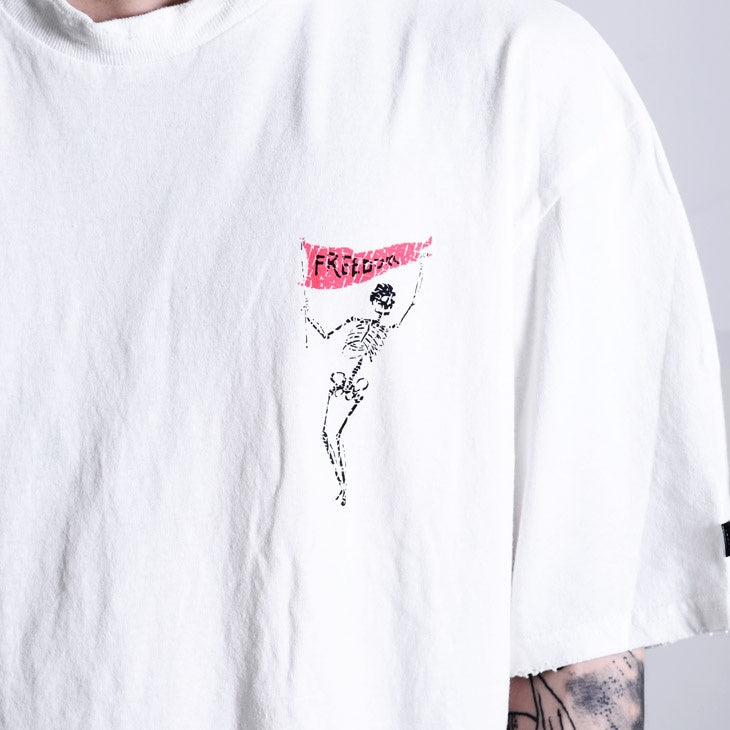 【Oz select】Backbone damage TEE