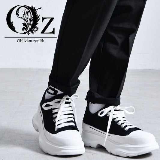 【Oz Select】 Platform canvas sneaker