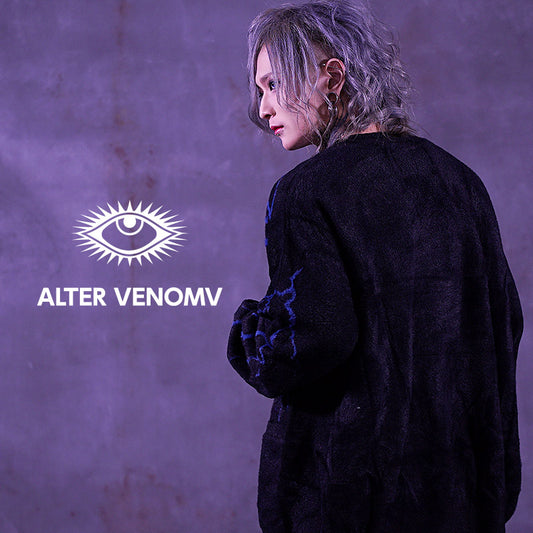 【オルターベノム ALTER VENOMV】 サンダーカーディガン Lightning CARDIGAN