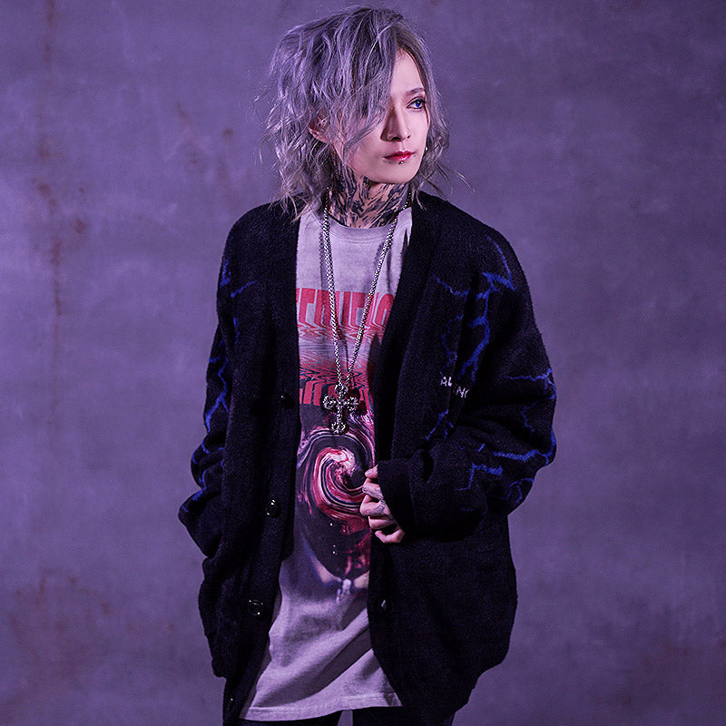 【オルターベノム ALTER VENOMV】 サンダーカーディガン Lightning CARDIGAN