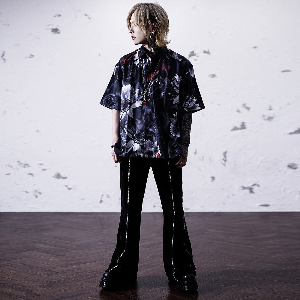 【Oz select】総柄シャツ Total pattern shirt