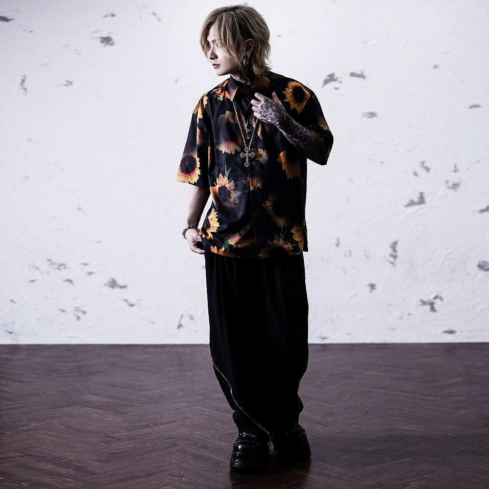 【Oz select】総柄シャツ Total pattern shirt