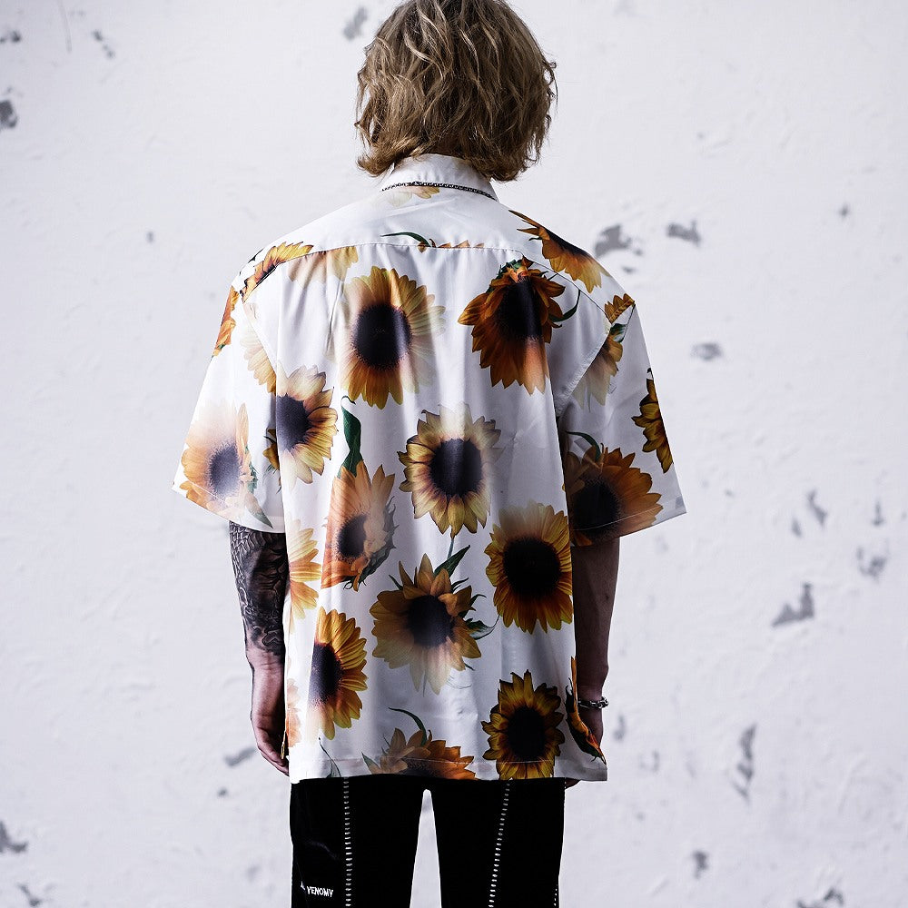 【Oz select】総柄シャツ Total pattern shirt