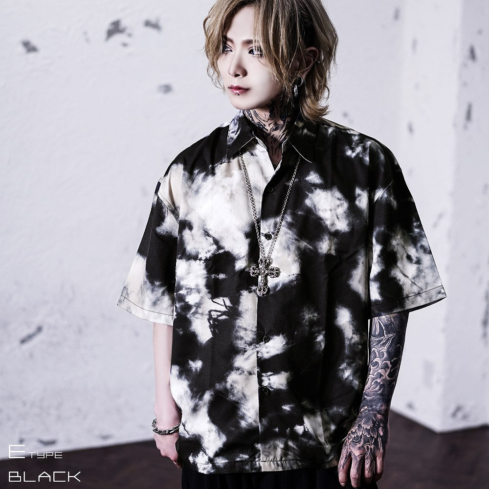 【Oz select】総柄シャツ Total pattern shirt