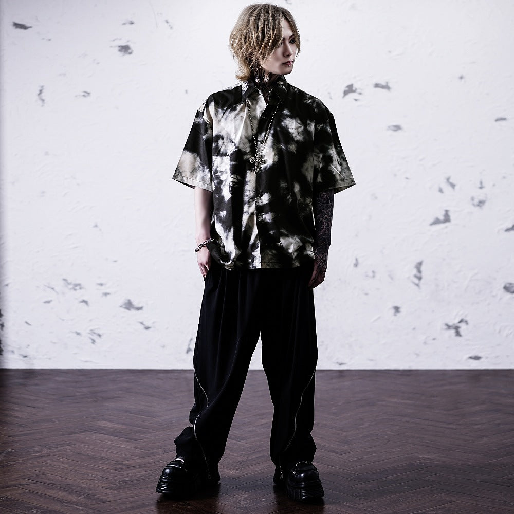 【Oz select】総柄シャツ Total pattern shirt