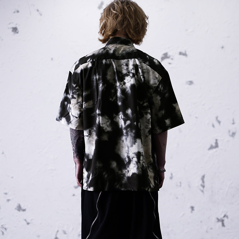 【Oz select】総柄シャツ Total pattern shirt