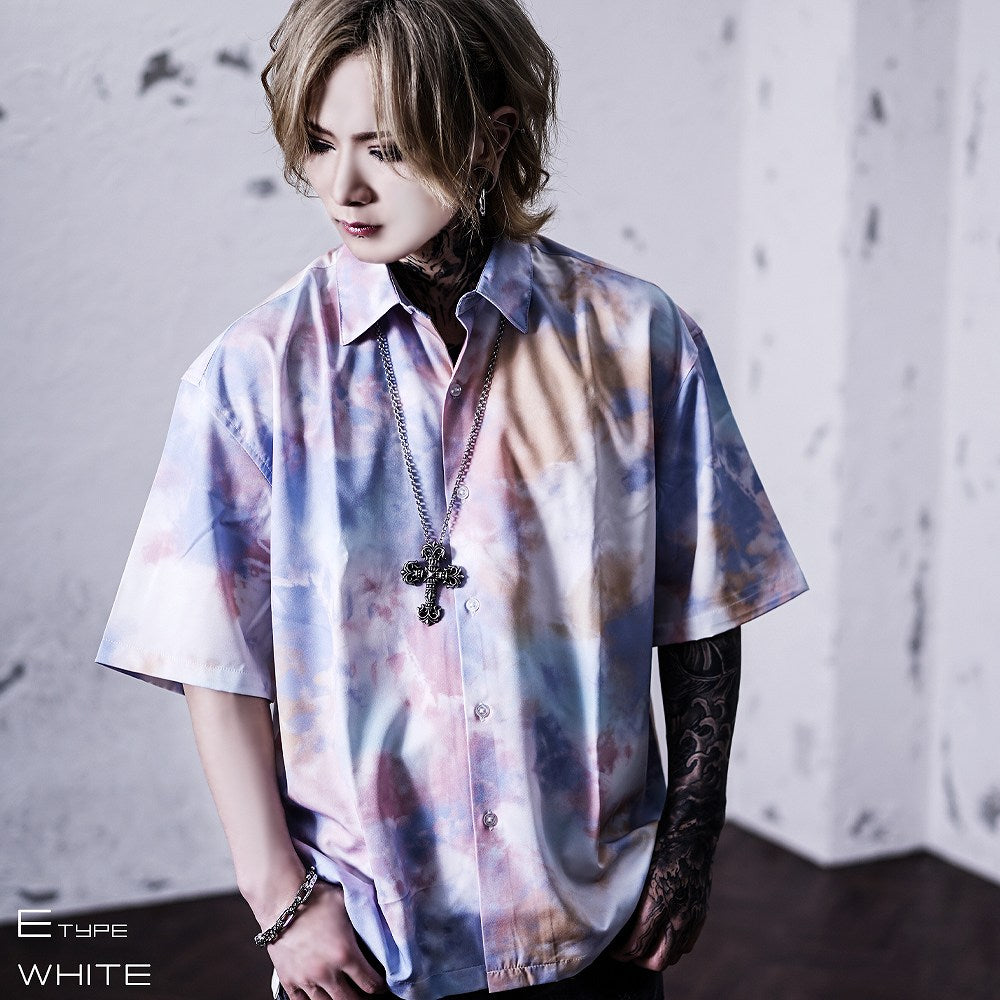 【Oz select】総柄シャツ Total pattern shirt