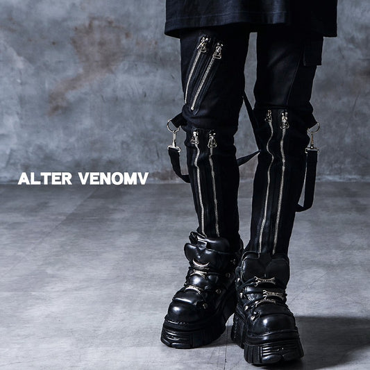 【オルターベノム ALTER VENOMV】 ボンデージパンツ Varukers pants