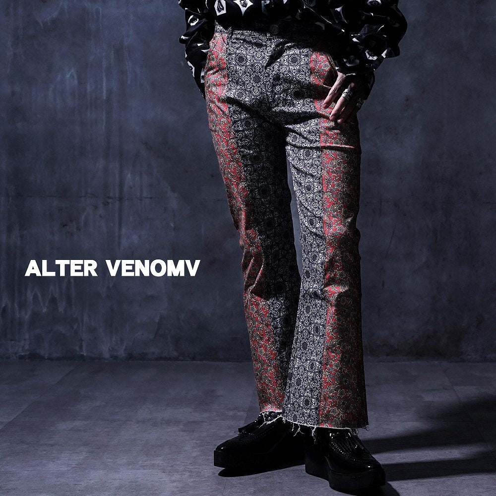 【オルターベノム ALTER VENOMV】フレアパンツ Adhesion Pants