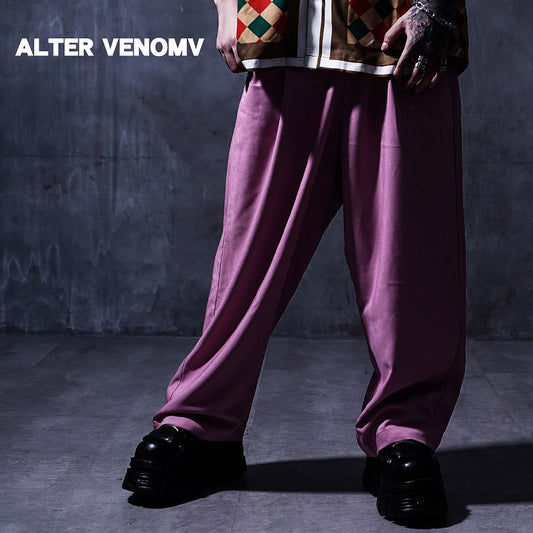 【オルターベノム ALTER VENOMV】バックジップワイドパンツ Dear PANTS