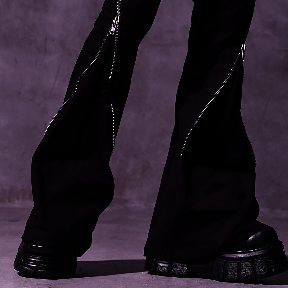 【オルターベノム ALTER VENOMV】ジップフレアパンツ Alteration PANTS