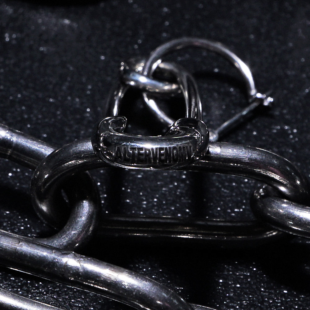 【オルターベノム ALTER VENOMV】シルバーピアスSafetypin Piercedearrings<br>