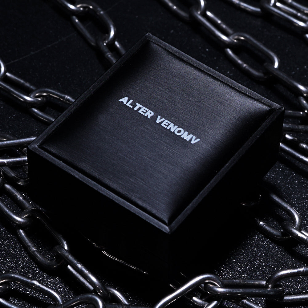 【オルターベノム ALTER VENOMV】シルバーピアスSafetypin Piercedearrings<br>